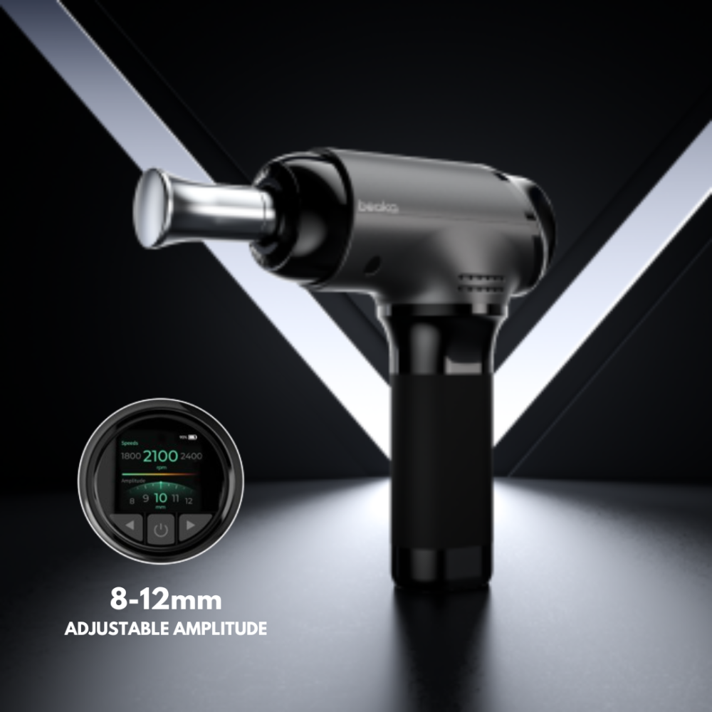 8-12mm TiPRO MAX Adjustable Amplitude Massage Gun