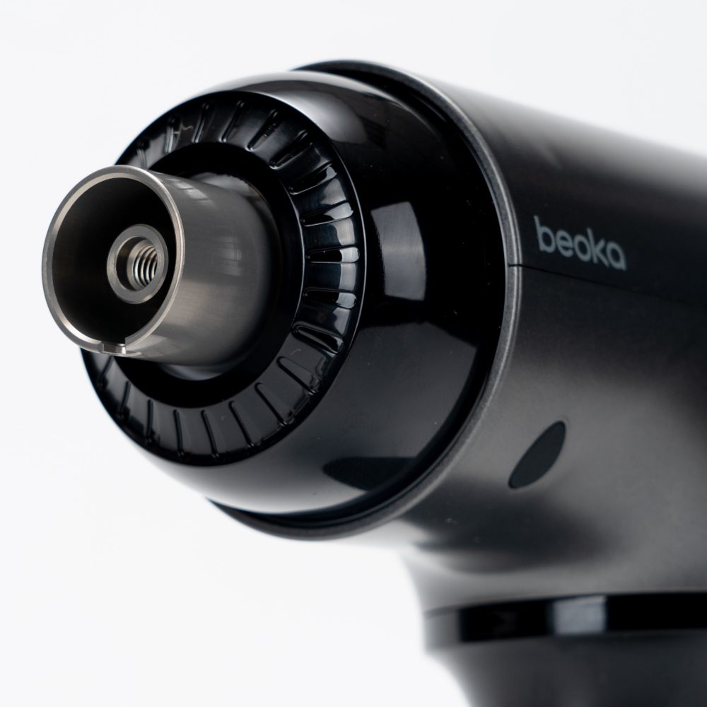 Front view of TiPRO MAX Adjustable Amplitude Massage Gun
