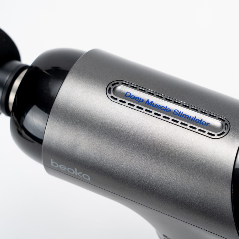 Side View of TiPRO MAX Adjustable Amplitude Massage Gun