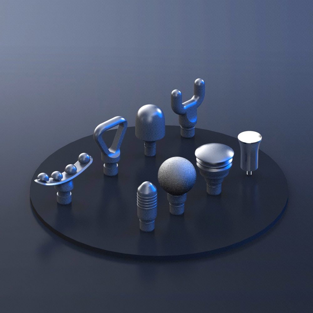 Different massager option for Ti Pro Max