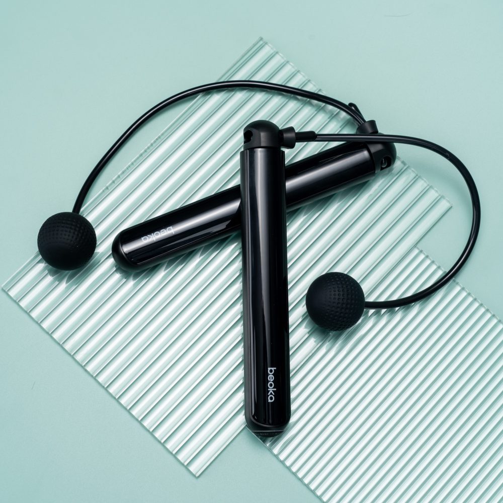 Digital 2-in-1 Skipping Rope with cordless balls option