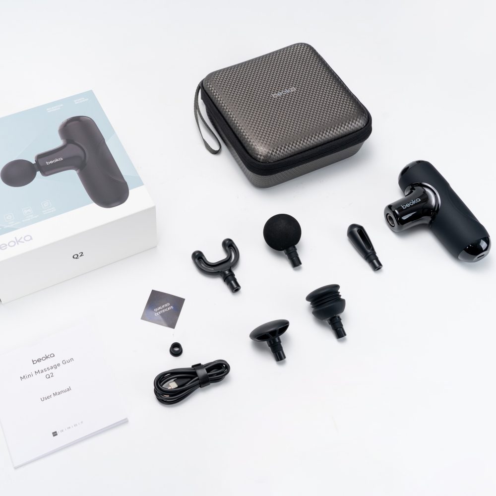 All Accessories and Different Massage Head For Mini Q1 Massager