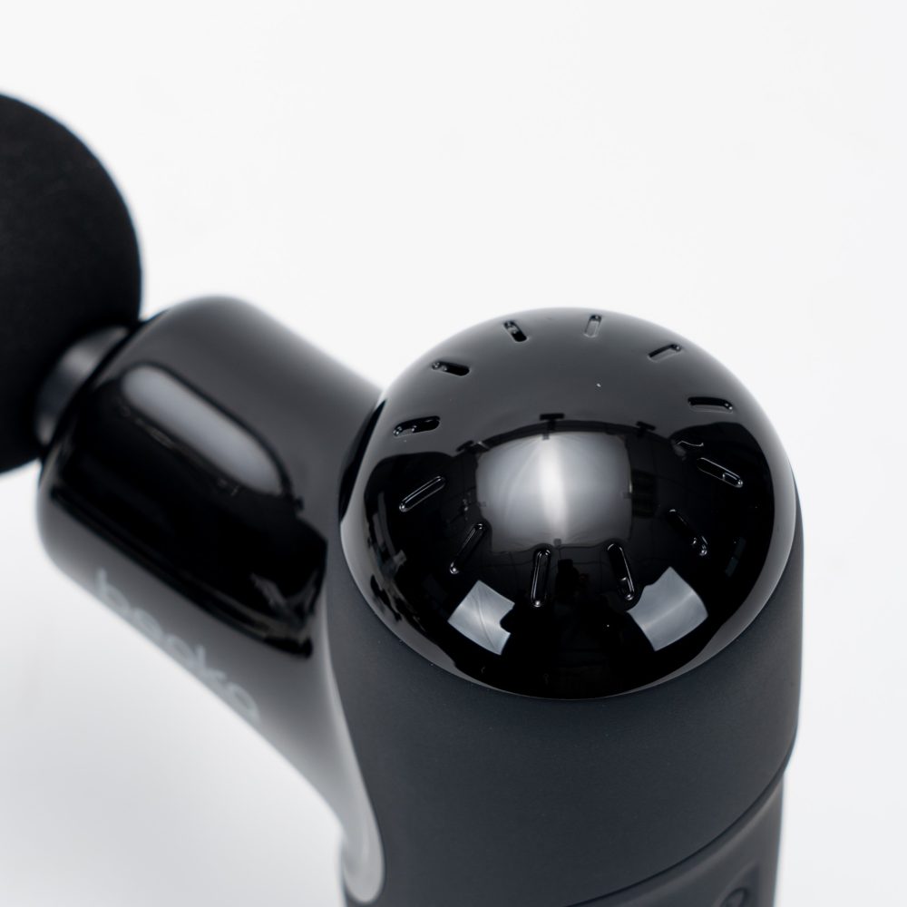 Upper Side View of Mini Q2 Massage Gun